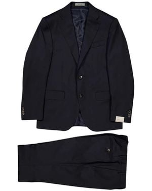 Corneliani Lined Wool Suit - Blau