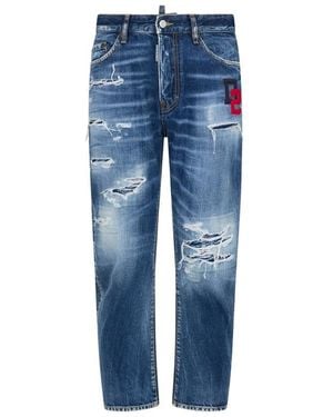 DSquared² Straight Jeans - Blue