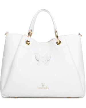 Braccialini Schmetterling handtasche amy bijoux - Weiß