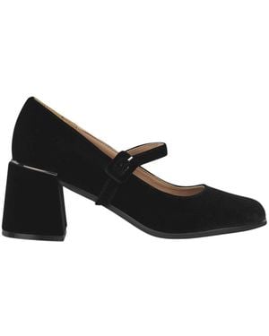 Alma En Pena. Court Shoes - Black