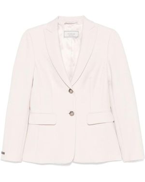 Peserico Stijlvolle Jas 841C - Naturel