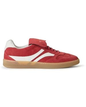 Iceberg Mehrfarbige Sneakers Mit Kontrastierenden Einsätzen - Rot