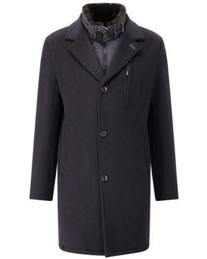 Gimo's Single-Breasted Coats - Blue