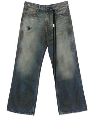 Ann Demeulemeester Wide Jeans - Grijs