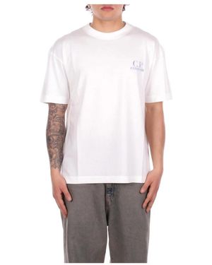 C.P. Company T-Shirts - Blanco