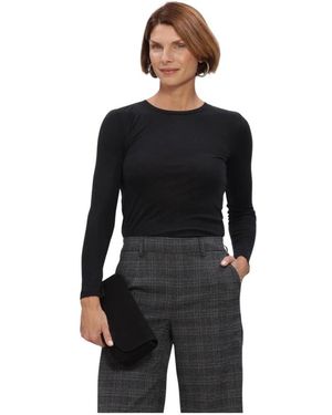 Object Tops ,Zwart ,Objalma Ls Re Top Noos