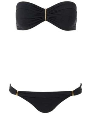 Melissa Odabash Positano Bikini - Schwarz