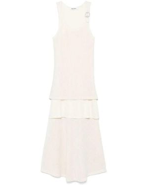 Wales Bonner Midi Dresses - White