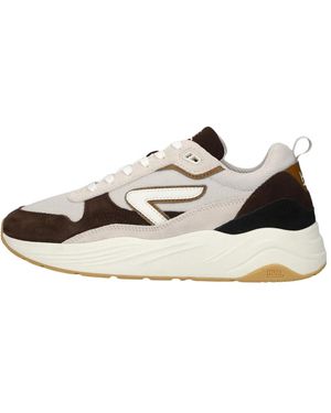 Hub Schoenen ,Veelkleurig ,Katoen Glide S43 Sneakers - Metallic