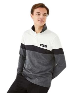 Eden Park Long Sleeve T-Shirts - Black