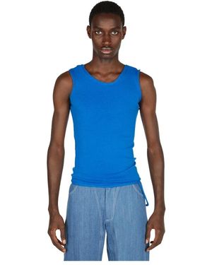 Mainline:RUS/Fr.CA/DE Sleeveless Tops - Blue