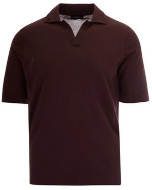 Ballantyne Polo Shirts - Purple