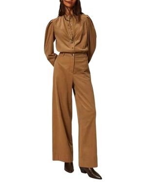 Twinset Wide Trousers - Brown
