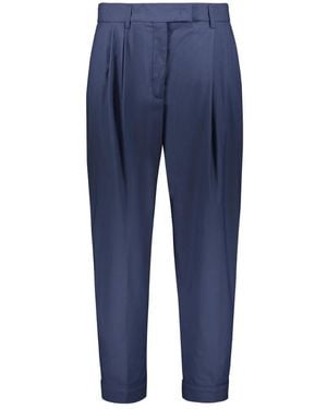 Moorer Tapered Trousers - Azul