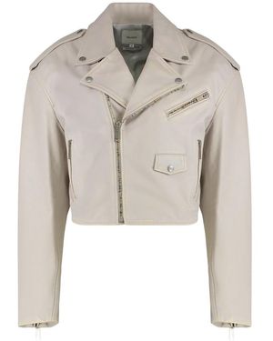 Halfboy Leather Jackets - Neutro
