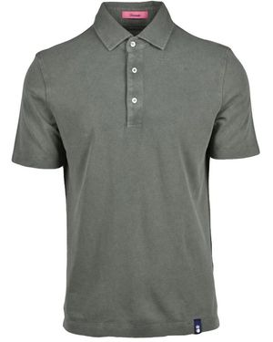 Drumohr Tops ,Groen ,Katoen Polo - Grijs