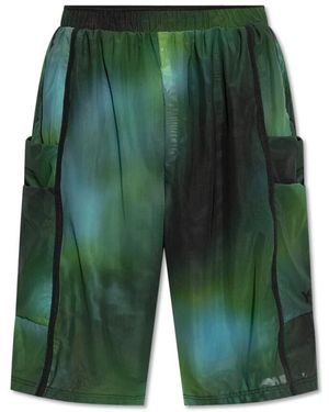 Y-3 Cargoshorts - Grün