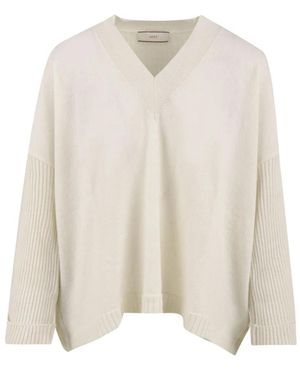Akep V-Neck Knitwear - Blanco