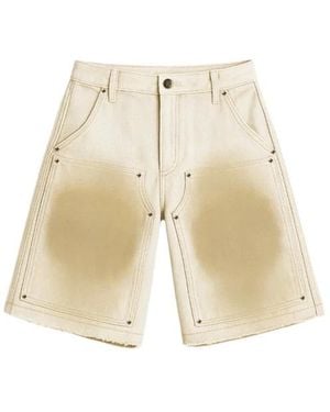 UNTITLED ARTWORKS Denim Shorts - Natural