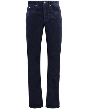 Isabel Marant Cordhosen Mit Metallknöpfen - Blau