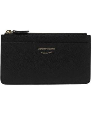Emporio Armani Wallets & Cardholders - Black