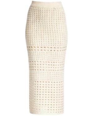 Liu Jo Maxi Skirts - Natural