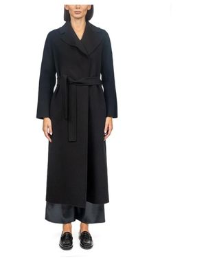 Max Mara Belted Coats - Zwart