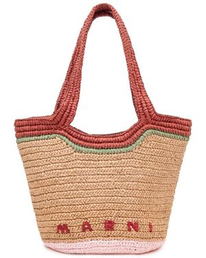 Marni Tote Bags - Brown
