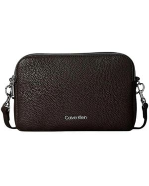 Calvin Klein Webbing 2X Strap Camera Bag - Zwart