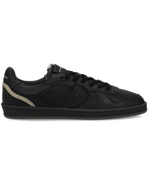 Philippe Model Schoenen ,Zwart ,Katoen Pgal Skate