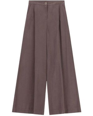 Imperial Wide Trousers - Brown