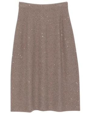 Antonelli Midi Skirts - Marron