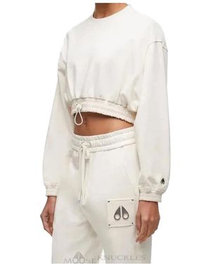 Moose Knuckles M12Ms630 Sweatshirt - Wit