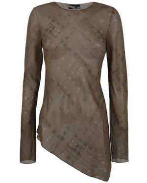 Cortana Long Sleeve T-Shirts - Brown