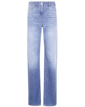 Elisabetta Franchi Straight Jeans - Blu