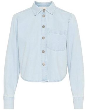 My Essential Wardrobe Denim Shirts - Blue