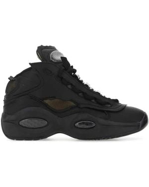 Reebok Fitness ,Zwart ,Leer Question Mid