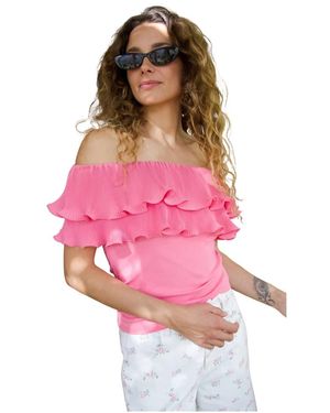 Crās Sleeveless Tops - Rose