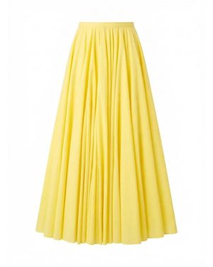 Jacquemus Rokken ,Geel ,Katoen Le Jupe Paysan