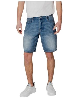 ARMANI EXCHANGE Denim Shorts - Blue