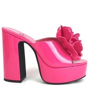 Jeffrey Campbell Heeled Mules - Rosa