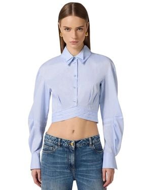 Elisabetta Franchi Shirts - Blue