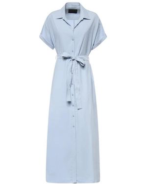 Dondup Shirt Dress - Blauw