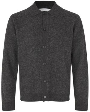 Samsøe & Samsøe Truien & Vesten ,Grijs ,Wol Sarichard Cardigan