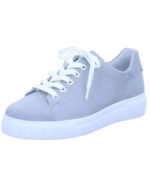 Semler Grijze Damen Sneaker Met Comfortabele Pasvorm - Blauw