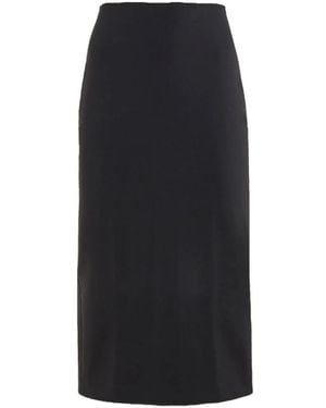 Wolford Rokken ,Zwart ,Wol Kokerrok