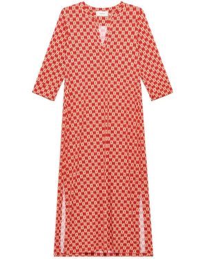 Maliparmi Midi Dresses - Red