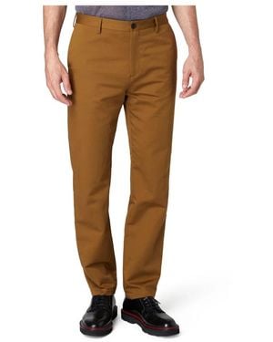 Paul Smith Broeken ,Bruin ,Katoen Slim-Fit Katoenen En Linnen Broeken