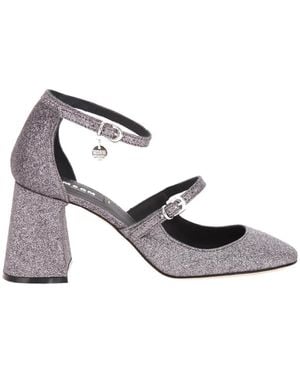 MSGM Court Shoes - Metallic