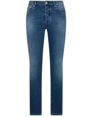 Moorer Slim-Fit Jeans - Blue